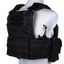 GFC Tattico completo modello QRB fast PLATE CARRIER militare in cordura - NERO