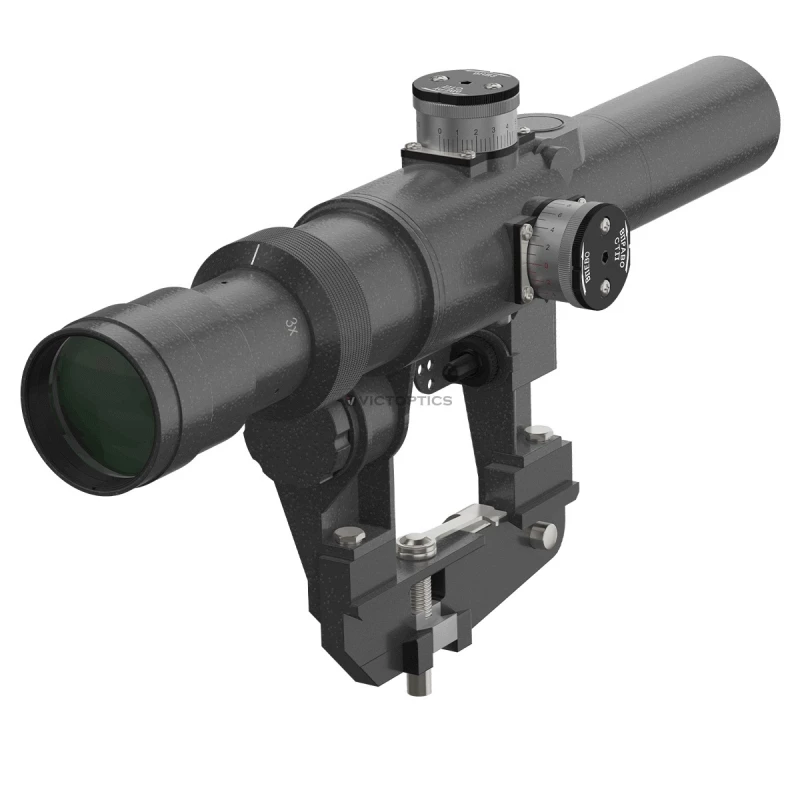 VECTOR OPTICS OTTICA PROFESSIONALE VictOptics RUSSA dragunov PSO SVD Scope 3-9x24 FFP