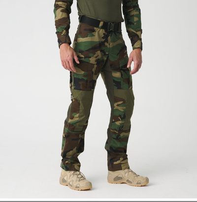 HELIKON PANTALONI COMBAT MODERNI MCDU PANTS - US WOODLAND / OLIVE GREEN