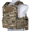 GFC Tattico completo modello QRB fast PLATE CARRIER militare in cordura - MULTICAM CP camo