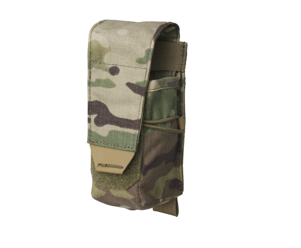 HELIKON TEX TASCA FRONTALE PORTA GRANATA FUMOGENA SMOKE - MULTICAM MC CAMO