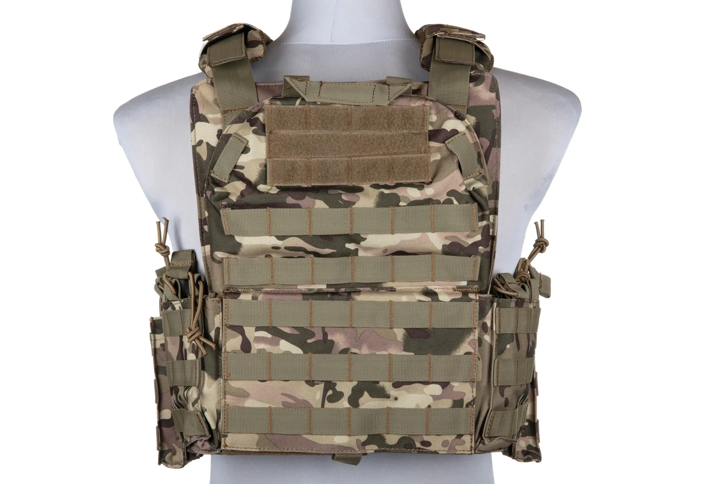 GFC Tattico completo modello QRB fast PLATE CARRIER militare in cordura - MULTICAM CP camo