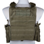 GFC Tattico completo modello QRB fast PLATE CARRIER militare in cordura - VERDE OD