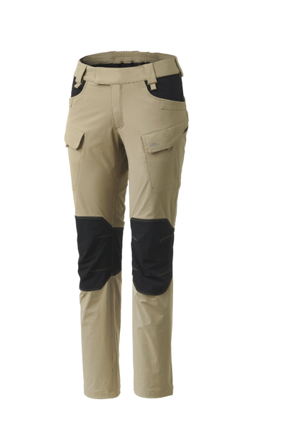 HELIKON TEX PANTALONI DONNA TREKKING OTP (OUTDOOR TACTICAL PANTS)VERSASTRETCH - KHAKI / BLACK