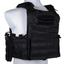 GFC Tattico completo modello QRB fast PLATE CARRIER militare in cordura - NERO