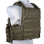 GFC Tattico completo modello QRB fast PLATE CARRIER militare in cordura - VERDE OD