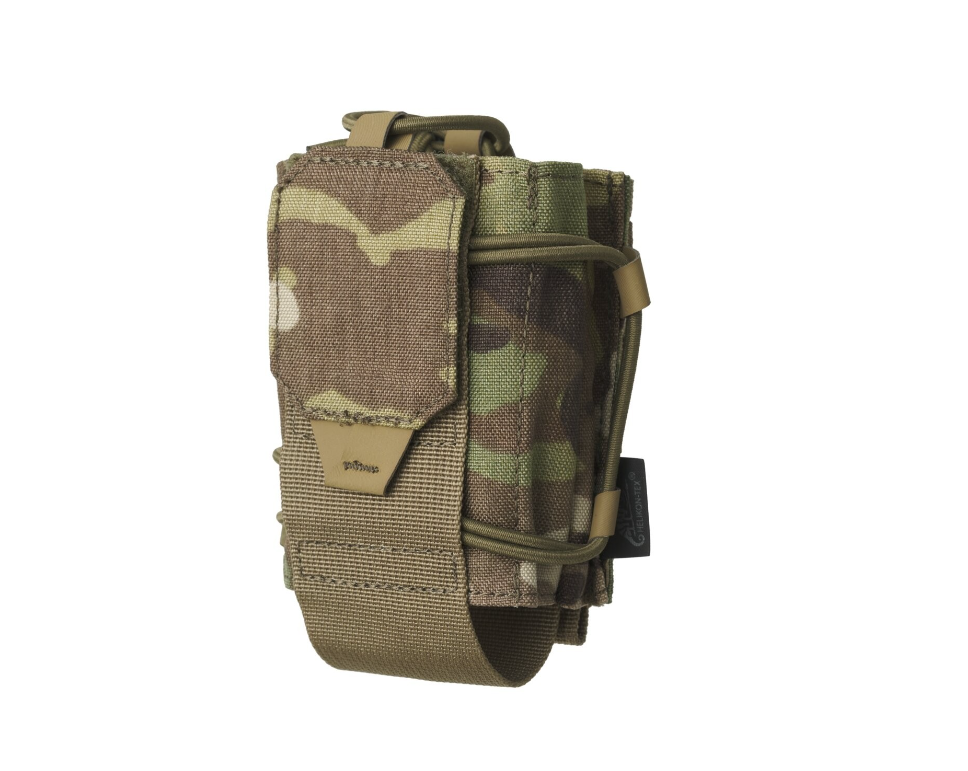 HELIKON TEX TASCA FRONTALE PORTA RADIO SMALL GUARDIAN - MULTICAM MC CAMO