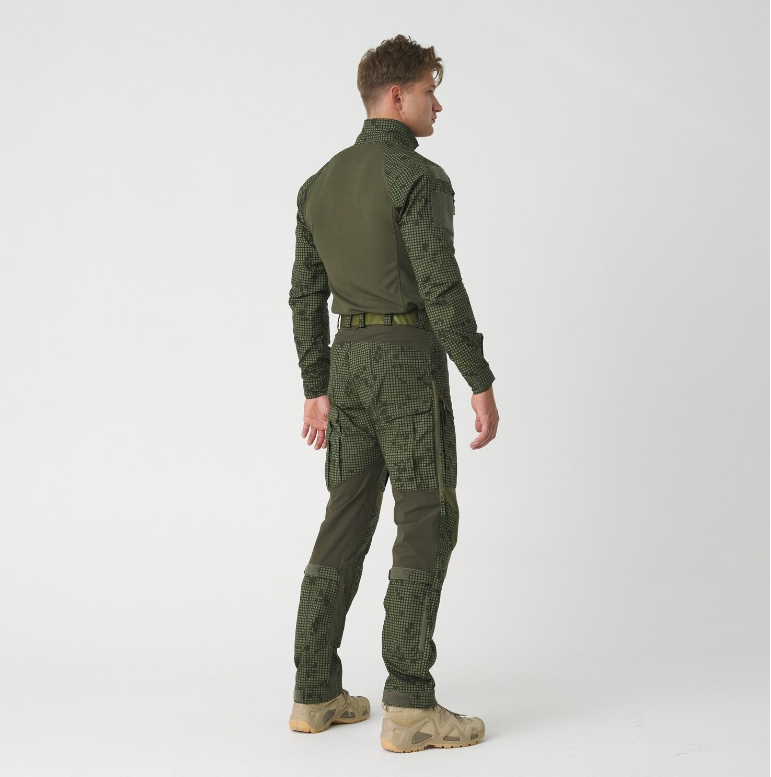 HELIKON PANTALONI COMBAT MODERNI MCDU PANTS - US WOODLAND / OLIVE GREEN