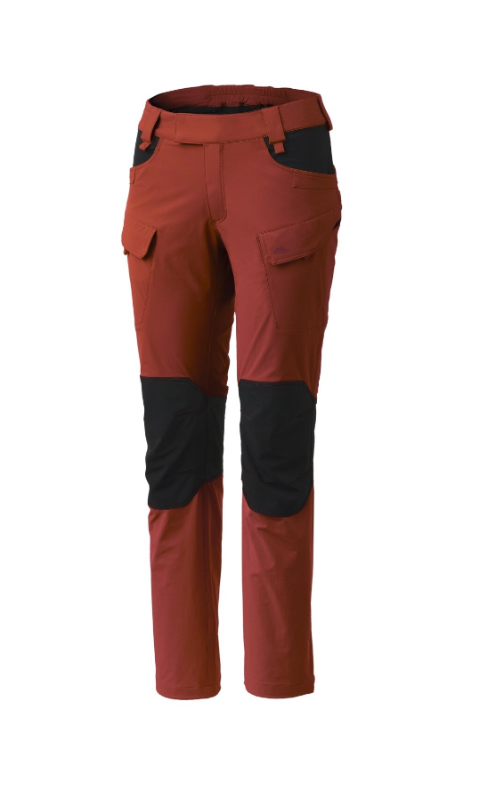 HELIKON TEX PANTALONI DONNA TREKKING OTP (OUTDOOR TACTICAL PANTS) VERSASTRETCH - ROSSI CRIMSON SKY/BLACK