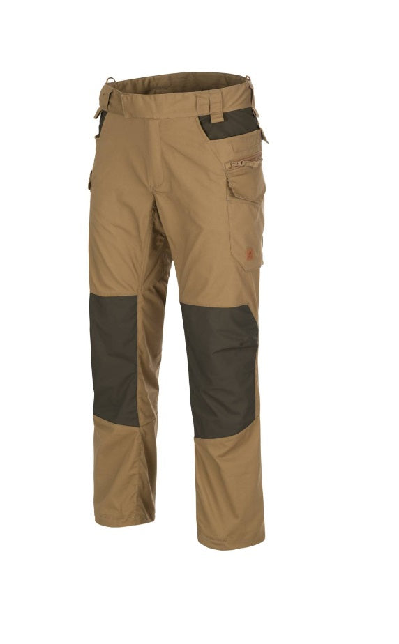 HELIKON PANTALONI TATTICI DA LAVORO PILGRIM PANTS - COYOTE/TAIGA GREEN