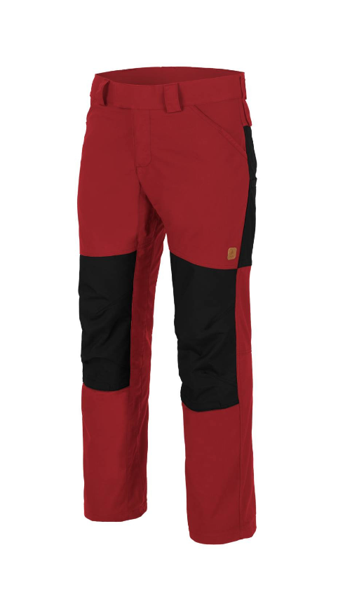 HELIKON PANTALONI LAVORO WOODSMAN PANTS - ROSSI CRIMSON SKY/BLACK