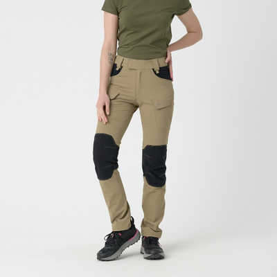 HELIKON TEX PANTALONI DONNA TREKKING OTP (OUTDOOR TACTICAL PANTS) VERSASTRETCH - ROSSI CRIMSON SKY/BLACK