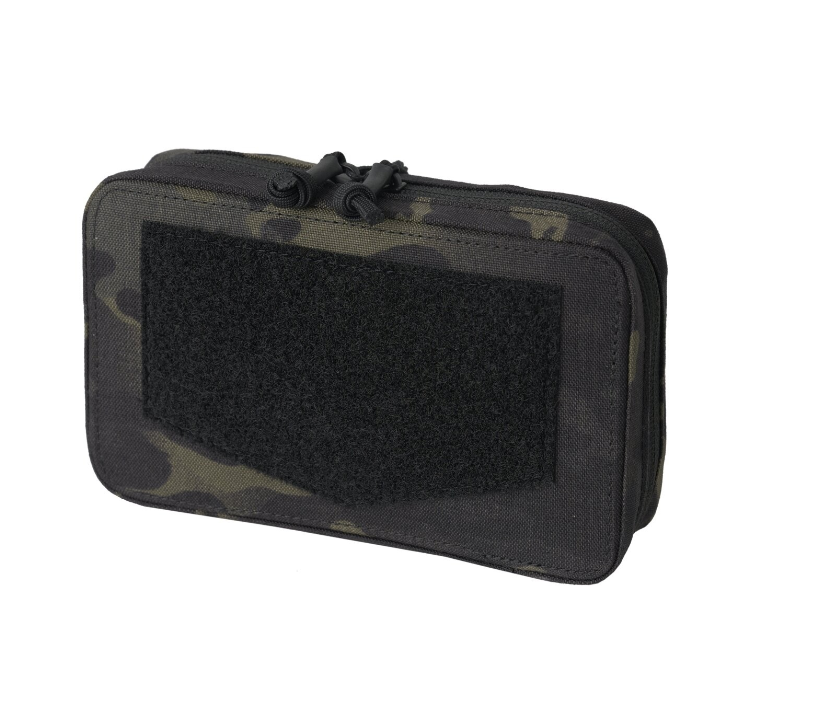 HELIKON TEX TASCA FRONTALE GUARDIAN ADMIN POUCH TELEFONO / MAPPE - MULTICAM BLACK MC CAMO