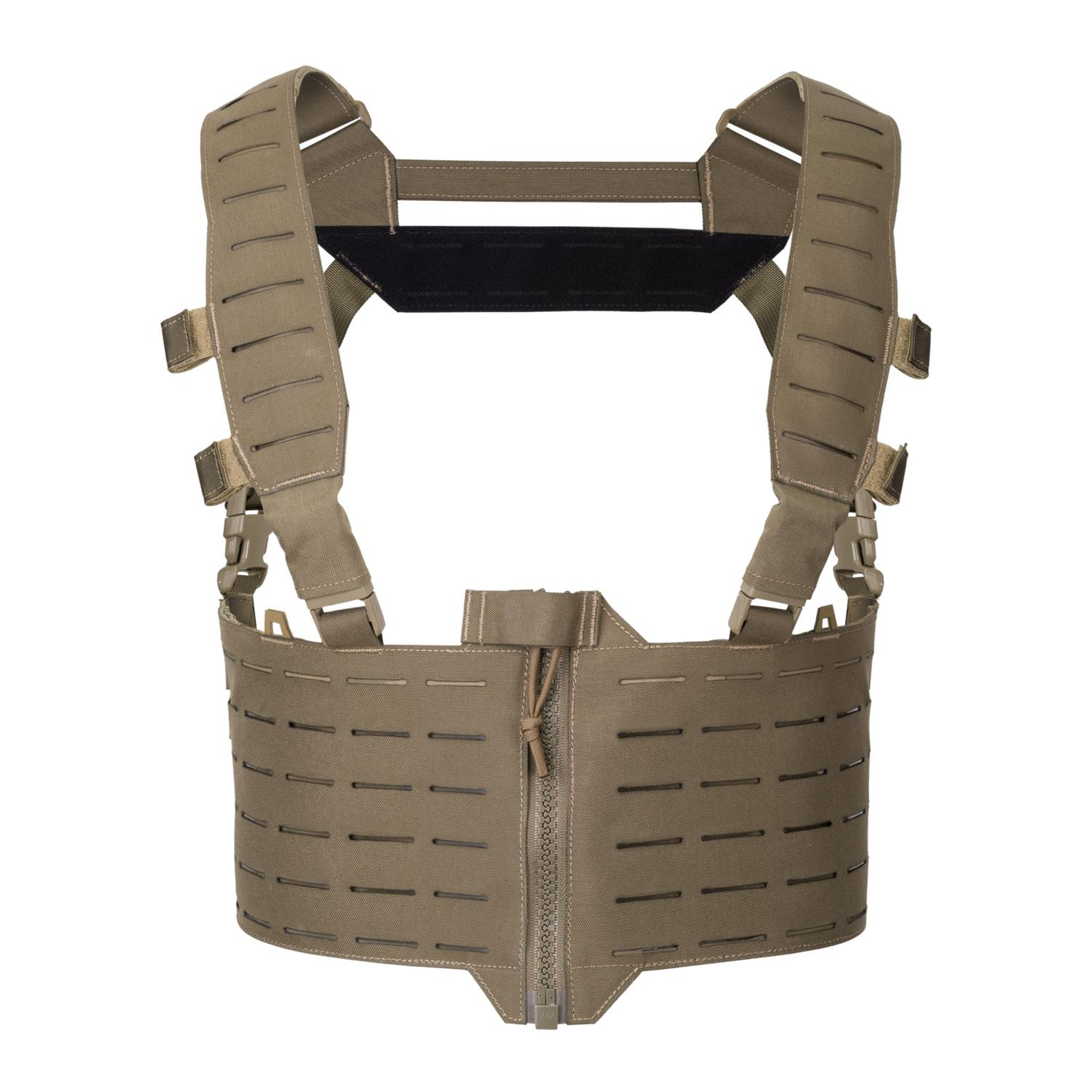 DIRECT ACTION BASE TATTICO VEST SF WARWICK ZIP FRONT CHEST RIG - VERDE ADAPTIVE GREEN