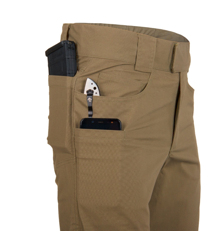 HELIKON PANTALONI TATTICI GREYMAN PANTS DURACANVAS - COYOTE BROWN CB