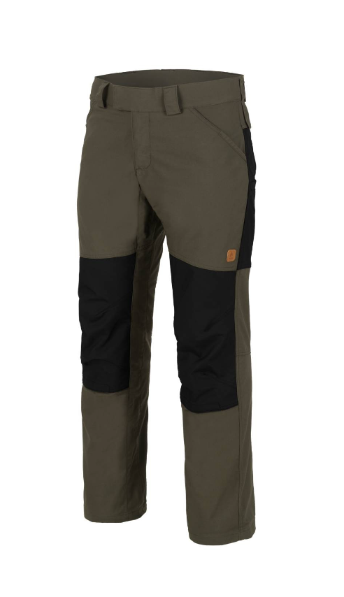 HELIKON PANTALONI LAVORO WOODSMAN PANTS - TAIGA GREEN/BLACK