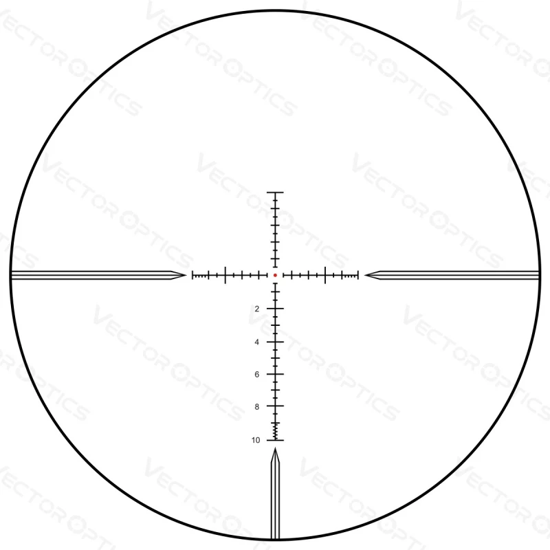 VECTOR OPTICS OTTICA PROFESSIONALE TAURUS 6-24x50 HD SFP NERA