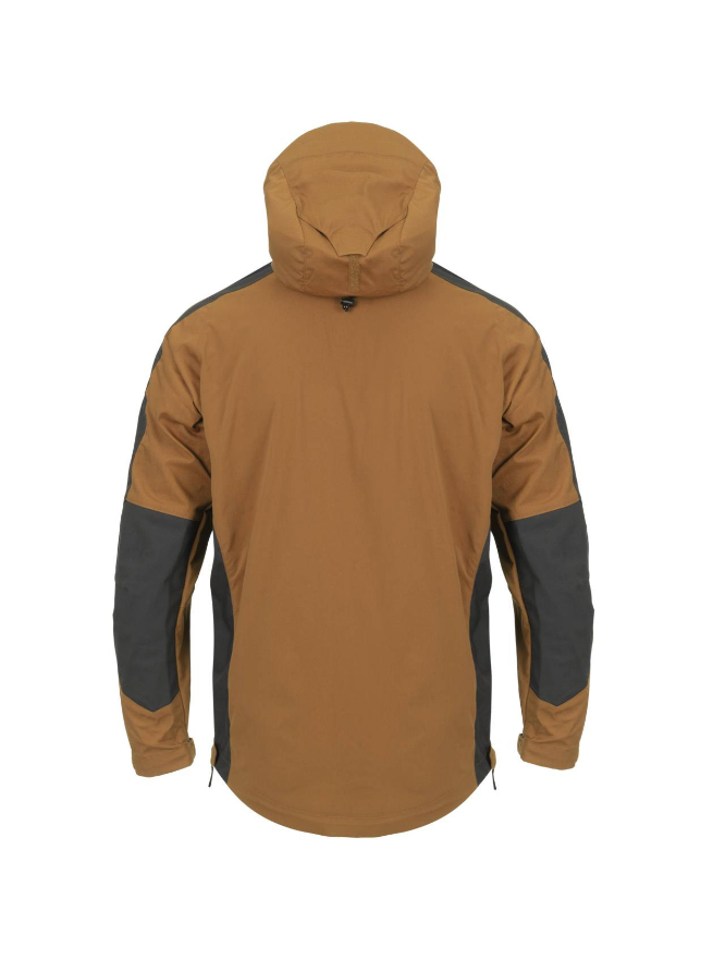 HELIKON GIACCA SOFTSHELL WOODSMAN ANORAK JACKET - COYOTE/ASH GREY